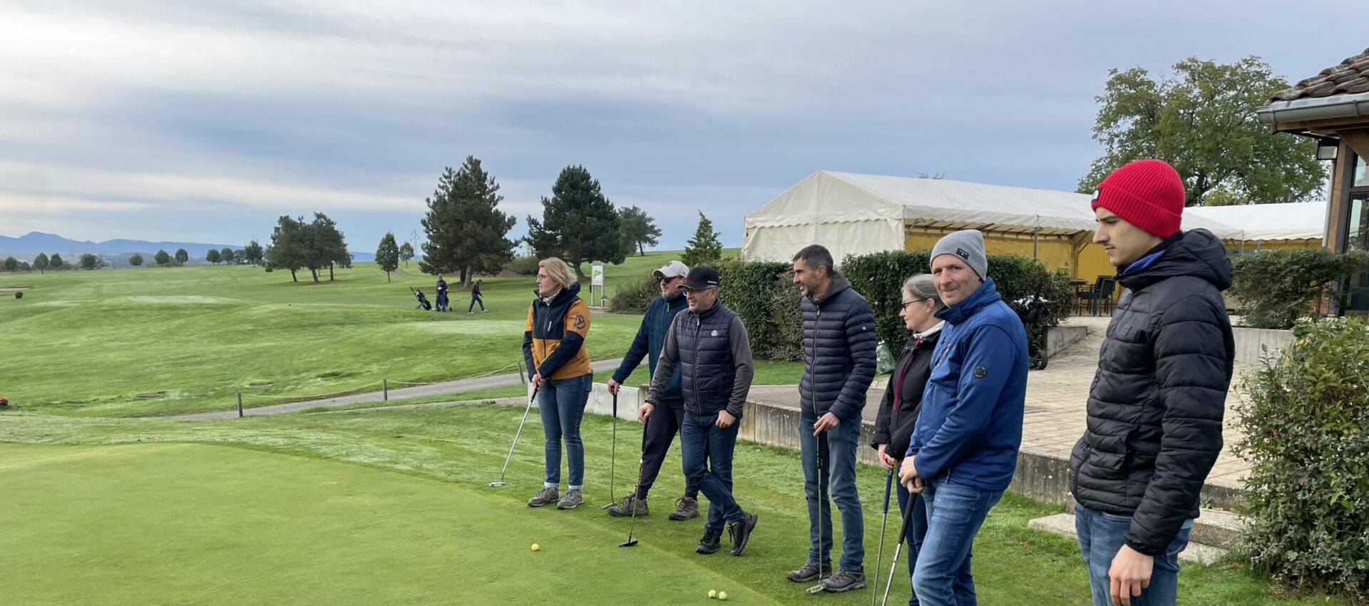 Swing sur le green